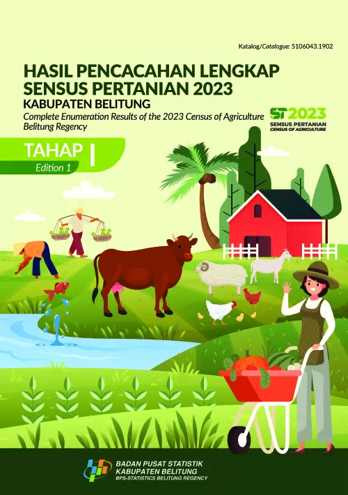 Hasil Pencacahan Lengkap Sensus Pertanian 2023 - Tahap I Kabupaten Belitung