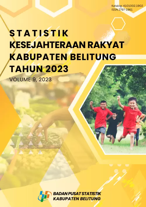 Statistik Kesejahteraan Rakyat Kabupaten Belitung 2023